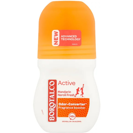 Borotalco Active Mandarijn En Neroli Fris Roll-On 50ml