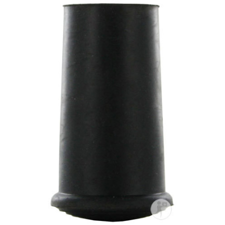 Bota Dop Rubber Gaanstokken Zwart N°3=22mm Stuk 1
