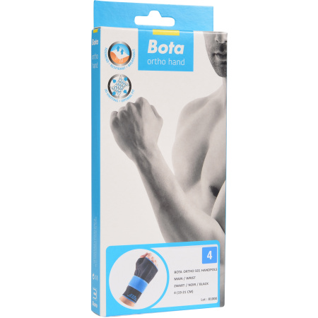 Bota Ortho Handpolsbandage 501 Zwart Maat N4 Stuk 1