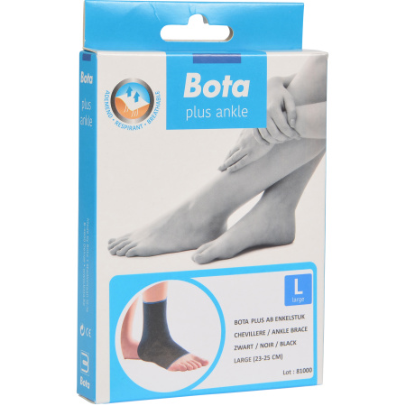 Bota Plus AB Enkel Zwart Large 23-25cm Stuk 1
