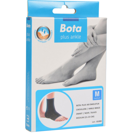 Bota Plus AB Enkel Zwart Medium 21-23cm Stuk 1