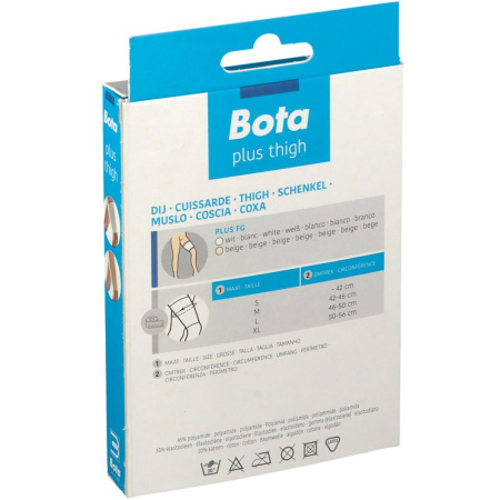 Bota Plus Dijbeensteun Zwart Maat M 42-46cm 1 Stuk