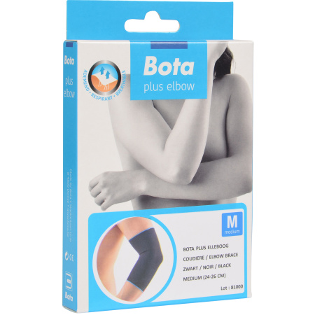 Bota Plus Elleboog Zwart Medium 24-26cm 1 Stuk