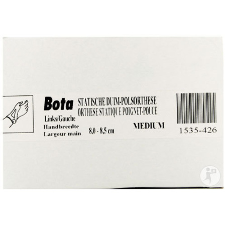 Bota Statische Duim-Polsorthese Skin Links Medium 8,0-8,5cm Stuk 1
