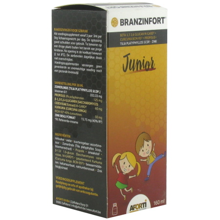 Branzinfort Junior Siroop Fles 160ml