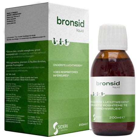 Bronsid Liquid Luchtwegen Fles 200ml