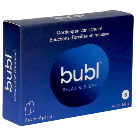 Bubl Conische Schuimdoppen Small 6 Paar