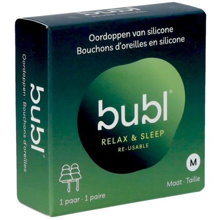 Bubl Herbruikbare Doppen Medium 1 Paar