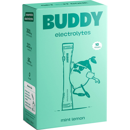 Buddy Elektrolyten Munt Citroen Sticks 10x5g
