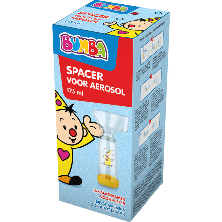 Bumba Spacer Voor Aerosol Inhalatiekamer Voor Puffer Kinderen 1 Kit