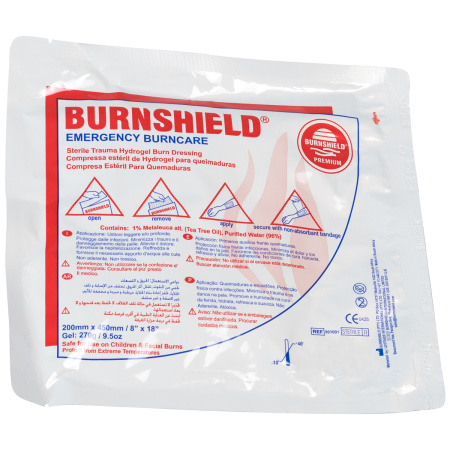 Burnshield Emergency Burncare Steriele Trauma Brandwondenkompres 20x45cm Stuk 1