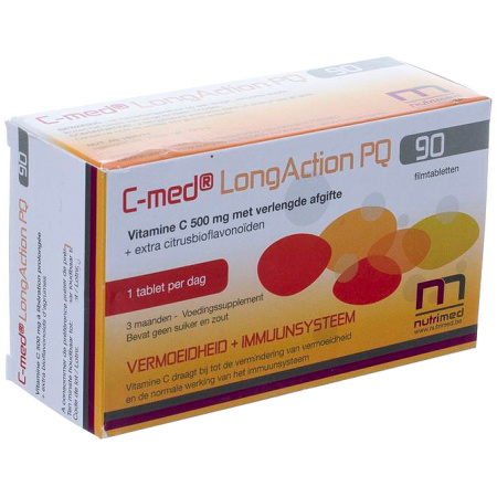 C-Med LongAction PQ Weerstand 90 Filmtabletten