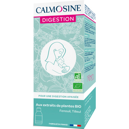 Calmosine Digestie Voedingssupplement Met Biologische Plantenextracten Flacon 100ml