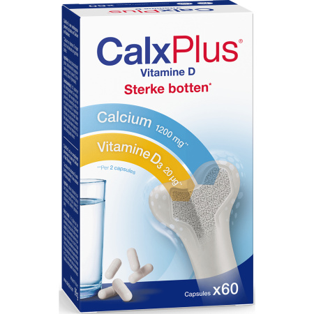 Calx Plus Calcium/Vitamine D/Vitamine K 60 Capsules