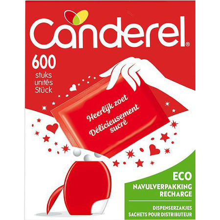 Canderel Navulling Voor Maxipack Dispenser 600 Stuks
