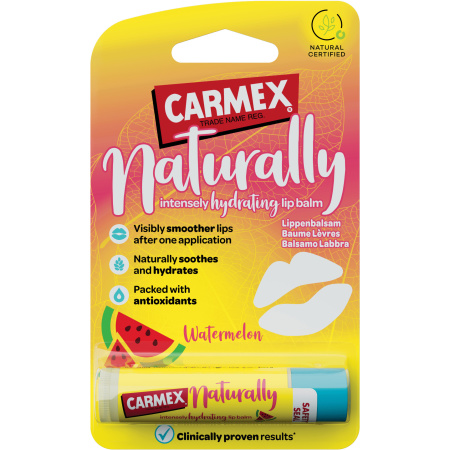 Carmex Naturally Lippenbalsem Watermeloen 4,25g