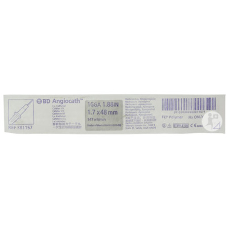 Catheter Iv + Naald 16g 50 Stuks
