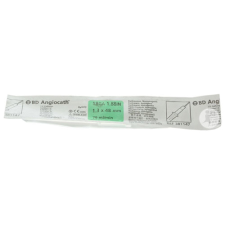 Catheter IV + Naald 18g 1 Stuk