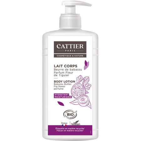 Cattier Hydraterende Body Lotion Bio Pompfles 500ml