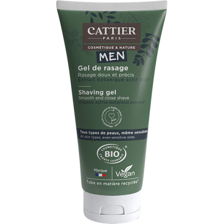 Cattier Men Scheergel Bio 150ml