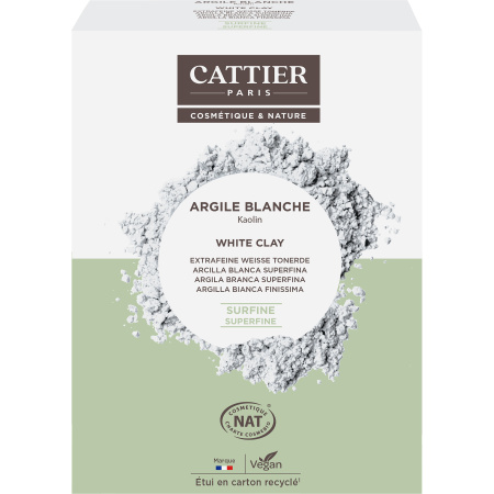 Cattier Paris Ultrafijne Witte Klei In Poedervorm 200g