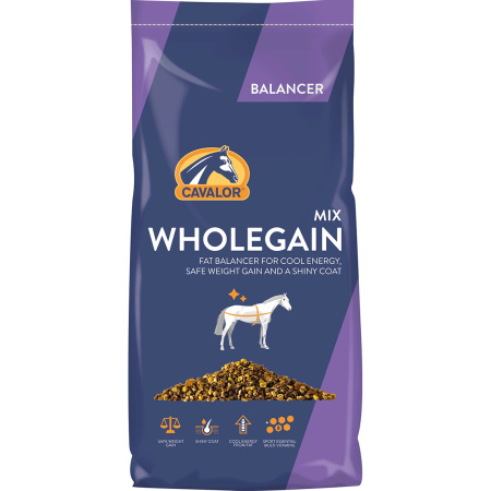 Cavalor WholeGain Aanvullend Voeder Voor Paarden Gewichtstoename 20kg