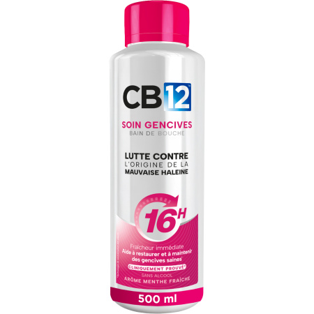 CB12 Mondspoeling Tandvleesverzorging Fles 500ml