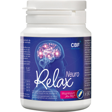 CBF Medical Neuro Relax Magnesium ATA 90 Capsules