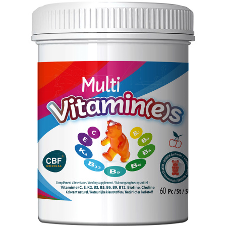 CBF Medical Ourson Multivitamine 60 Stuks