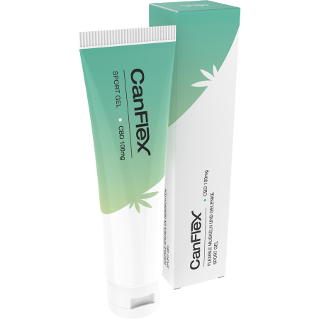 CBX Medical CanFlex Sport Gel 100mg CBD Voor Soepele Spieren En Gewrichten Tube 100ml