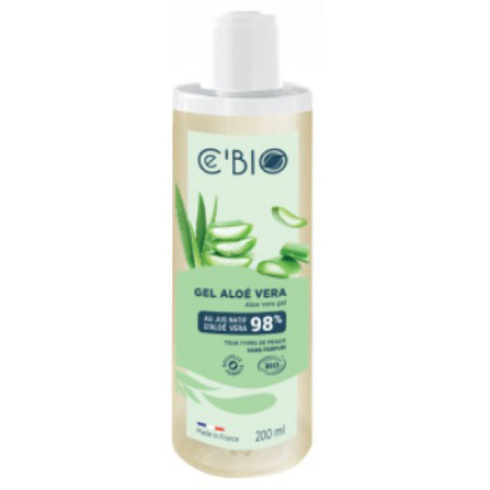 Cebio Bio Aloë Vera Gel 98% Tube 200ml