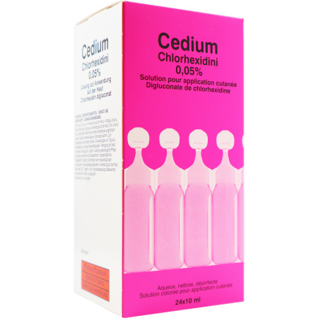 Cedium Chlorhexidini 0,05% 24x10ml