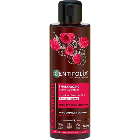 Centifolia Sublime Brillance Shampoo Bio Framboos Alle Haartypes Fles 200ml