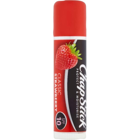Chapstick Lippenbalsem Classic Aardbei Stick 9g