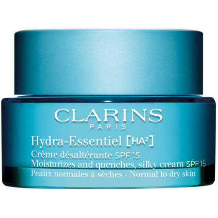 Clarins Hydra-Essentiel SPF15 Dorstlessende Crème Normale Tot Droge Huid Pot 50ml