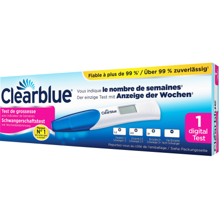 Clearblue Digital Zwangerschapstest Früherkennung 1 Stuk