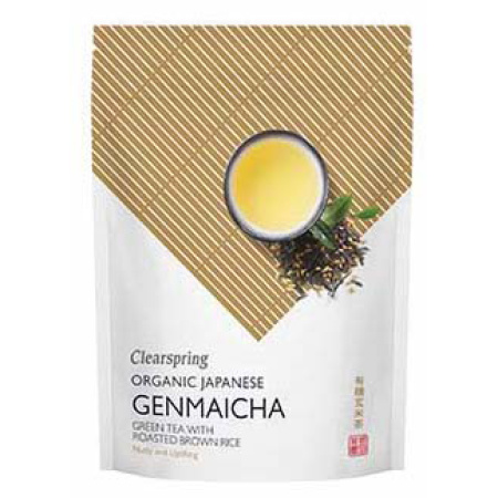 Clearspring Japanse Groene Thee Genmaicha 90g