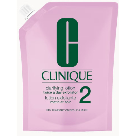 Clinique Clarifying Lotion 2 Droge Tot Gemengde Huid Navulling 400ml