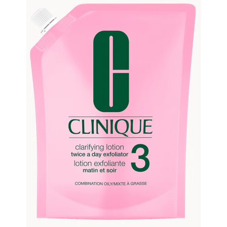 Clinique Clarifying Lotion 3 Gemengde Tot Vette Huid Navulling 400ml