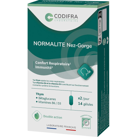 Normalité Neus-Keel Ademhalingscomfort Immuniteit 14 Capsules