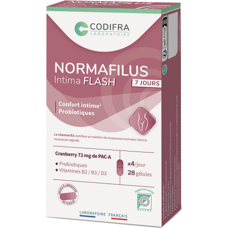 Codifra Normafilus Intima Flash 28 Capsules