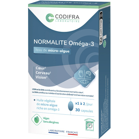 Codifra Normalite Omega-3 30 Capsules