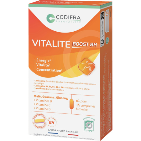 Codifra Vitalite Boost 8h 15 Tabletten