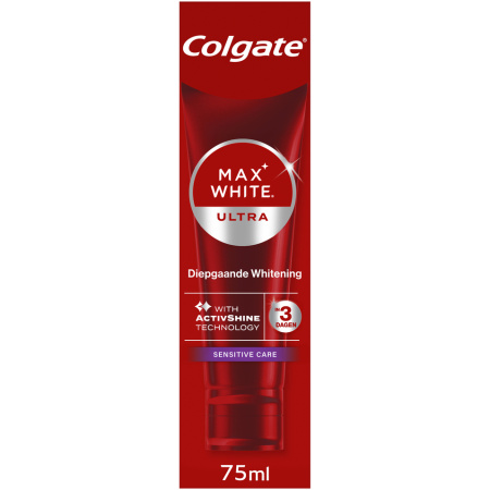 Colgate Max White Active Sensitive Tandpasta Tube 75ml