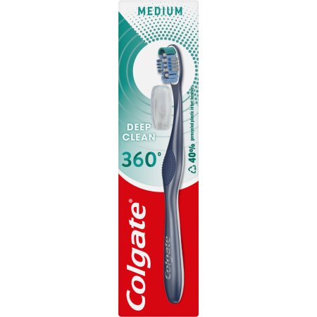 Colgate Tandenborstel 360° Whole Mouth Clean Medium 1 Stuk