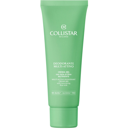 Collistar Multi-Active Deodorant Crème 48u Met Rijstmelk Zonder Alcohol