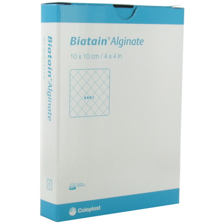 Coloplast Biatain Alginate SeaSorb Soft Verband 10x10cm Stuks 10 (3710)