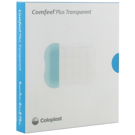 Coloplast Comfeel Plus Transparant Wondverband 5x7cm Stuks 10 (R3530)
