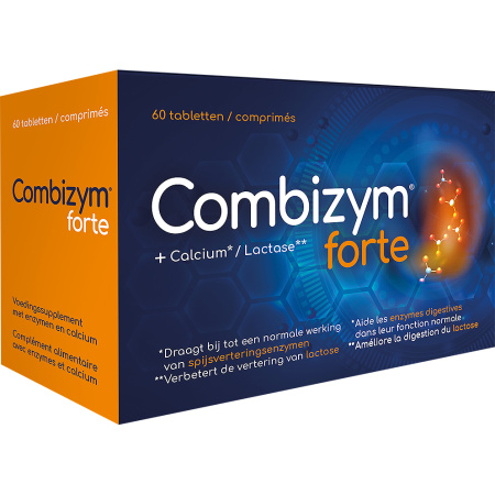 Will-Pharma Combizym Forte Spijsvertering & Lactose-Intolerantie 60 Tabletten