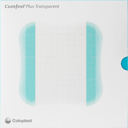 Coloplast Comfeel Plus Transparent 10x10cm 10 Stuks (3533)